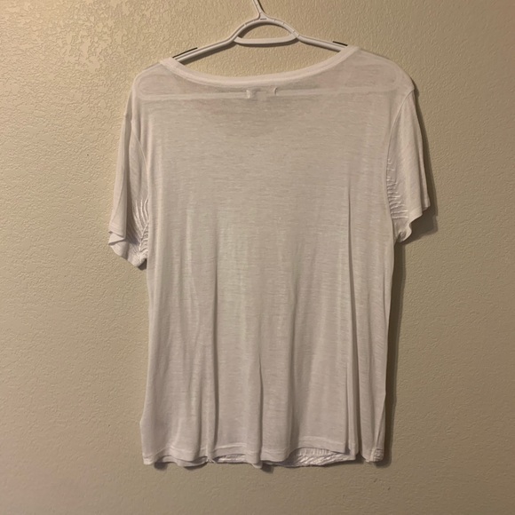 Amuse Society Palm Leaf Embroidered Tee - Picture 3 of 3